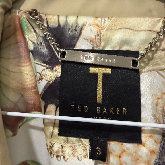 TED BAKER TRENCH- like new - Picture 2 of 3
